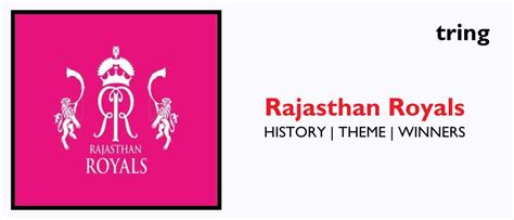 Rajasthan Royals - Team, History
