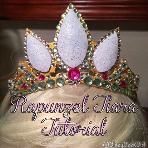 Tutorial: Rapunzel Tiara | Rapunzel, Disney crafts, Tangled party