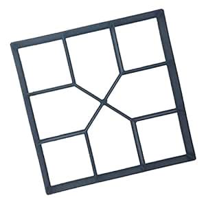 Buy DIY Plastic Garden Path Maker Mold Manually Paving Cement Brick ...