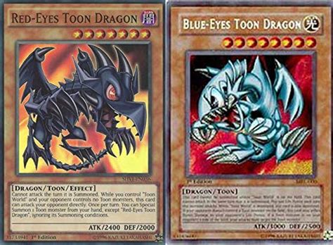 Miskd Yu Gi Oh Blue Eyes Toon Dragon And Red | Desertcart INDIA