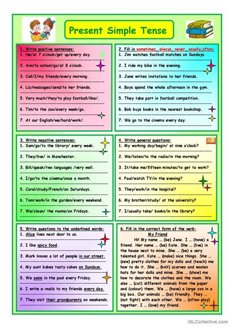 Present Simple Questions Exercises 的图像结果