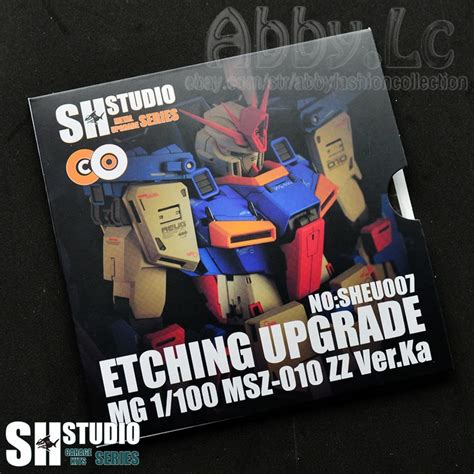 Buy for MG 1/100 MSZ-010 ZZ ver ka SH Studio Details Add on Part Etch ...