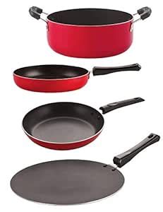 Buy Nirlon Non-Stick Coated Aluminium Pfoa Free Kitchenware Essential ...