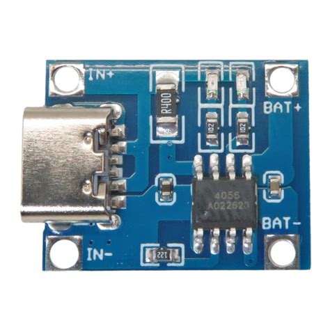 Image result for TP4056 Lithium Cell Charger Module with Battery Protection