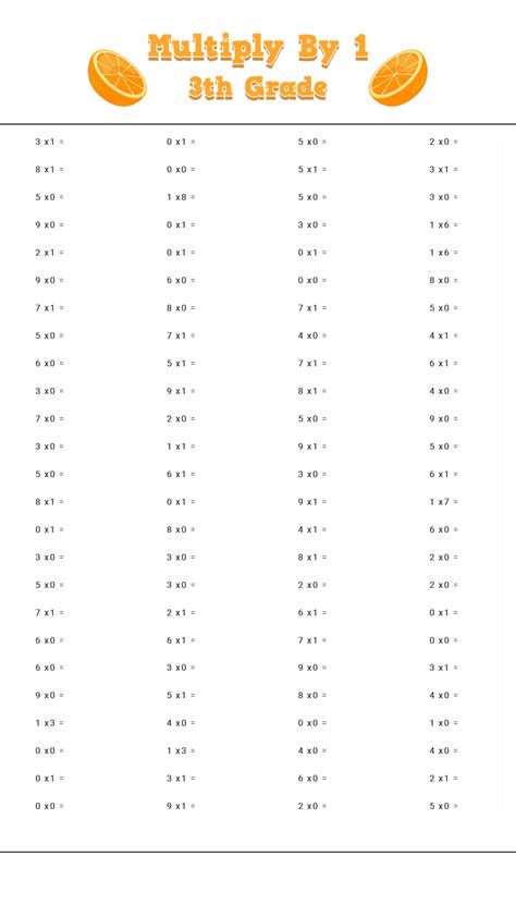 Image result for 3rd Math Multiplication Worksheets