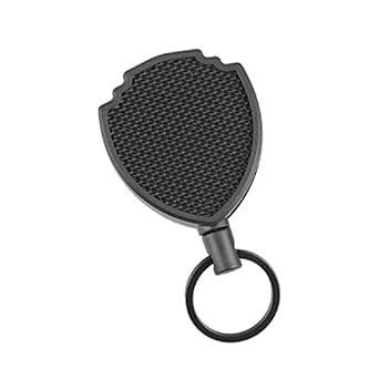 LOOM TREE® Pull Ring Retractable Key Chain Recoil Keyring Wire Rope ...