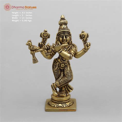 Buy Brass Vishnu Statue and Sculptures Online | Tirupati balaji Idols ...