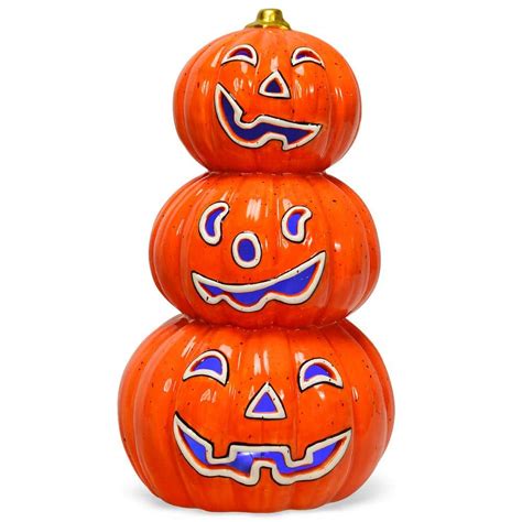 Trick Or Treat Lantern Halloween Portable Pumpkin With Hook Holiday ...