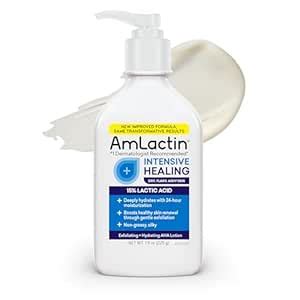AmLactin Rapid Relief Restoring Lotion + Ceramides | 24-Hr Dry Skin ...