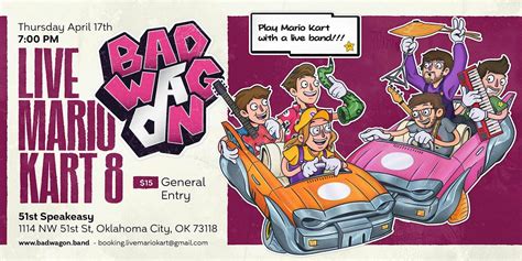 Live! Mario Kart 8 at 51st Speakeasy, 51st Street Speakeasy, Oklahoma ...