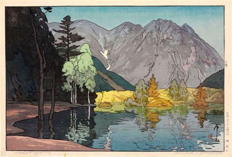 Mount Hodaka (Hodaka Yama) - Yoshida Hiroshi - Ukiyo-e Woodblock Print ...