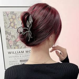 GEOCARTER Royal Black 01 Trendy Stylish Hair clutch Hair Claw Price in ...