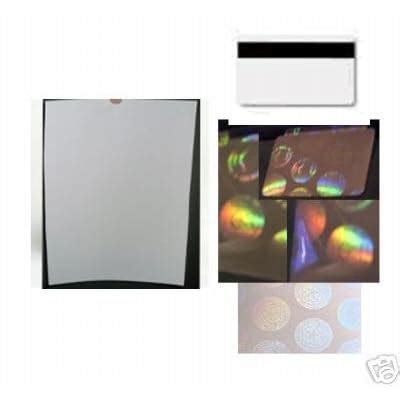 Buy EZ PVC ID Card Kit with Holograms Real not fake - No Laminator ...