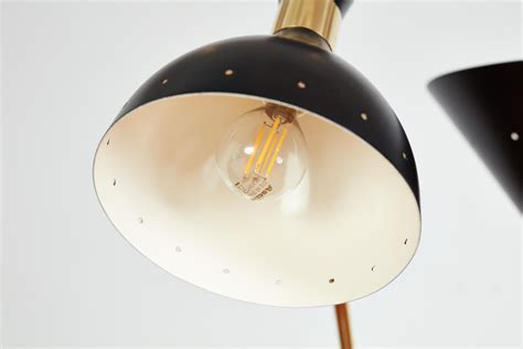 Italian Two Head Floor Lamp For Sale at 1stDibs