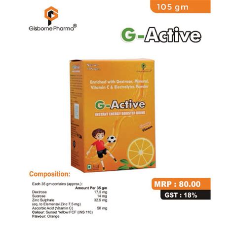G-Active Powder Gisborne Pharma
