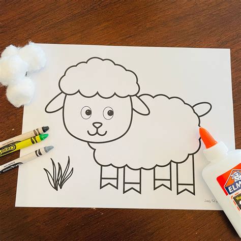 Cotton Ball Sheep Craft For Toddlers at Donald Gaillard blog
