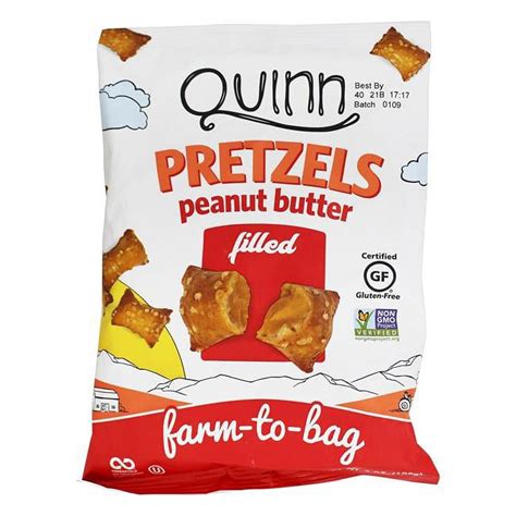 Quinn Gluten Free Peanut Butter Filled Pretzel Nuggets, 7 Oz - itFRESH