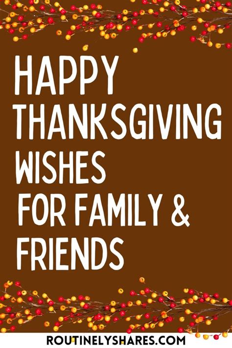 150 Happy Thanksgiving Wishes for Family and Friends