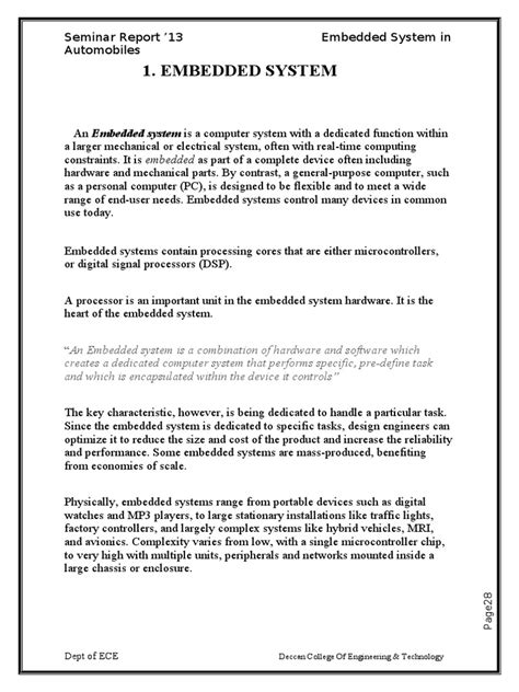 Image result for Airbag Embedded System