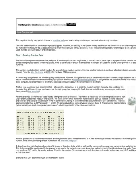 One Time Pad Explained 的图像结果