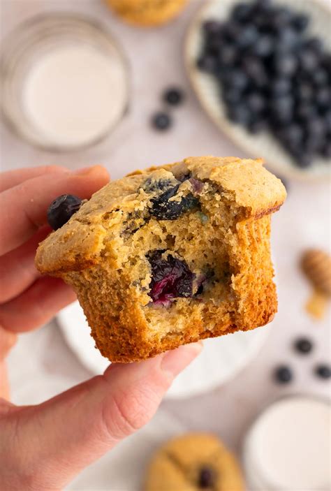 Healthy Blueberry Protein Muffins | The Clean Eating Couple