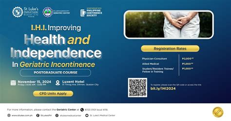 I.H.I. Improving Health and Independence in Geriatric Incontinence ...