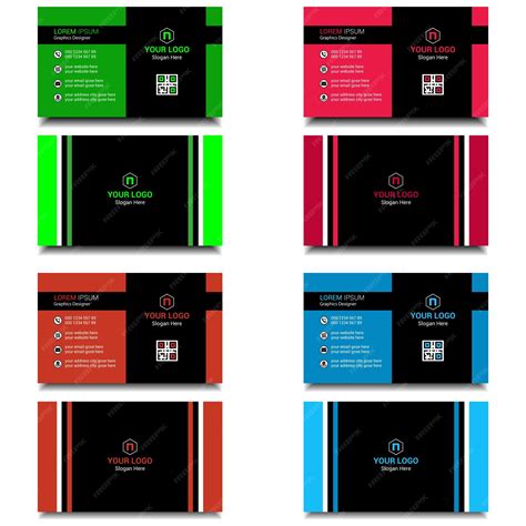 Unique Business Card Template 的图像结果