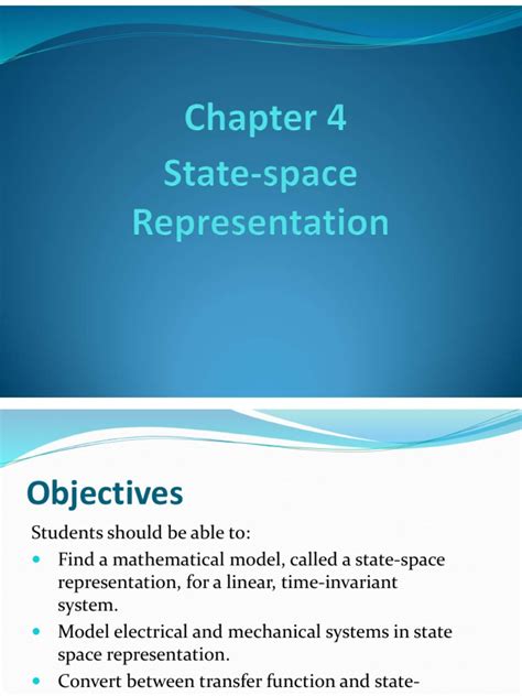 Image result for State-space representation examples