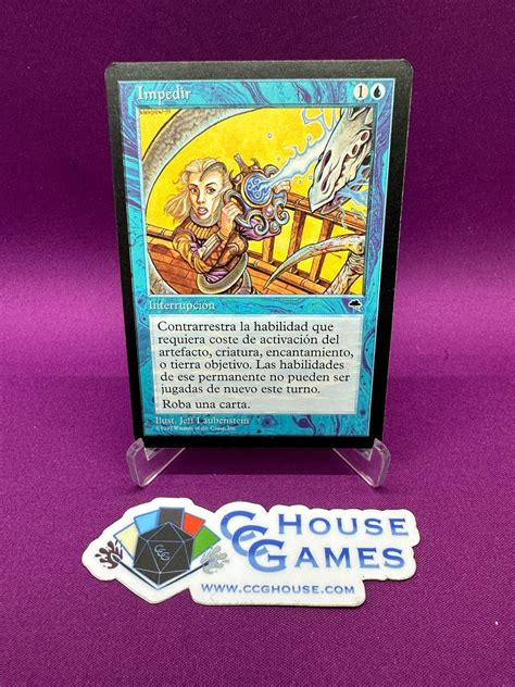 MTG Magic the Gathering Interdict Tempest Spanish Wizards of the Coast ...
