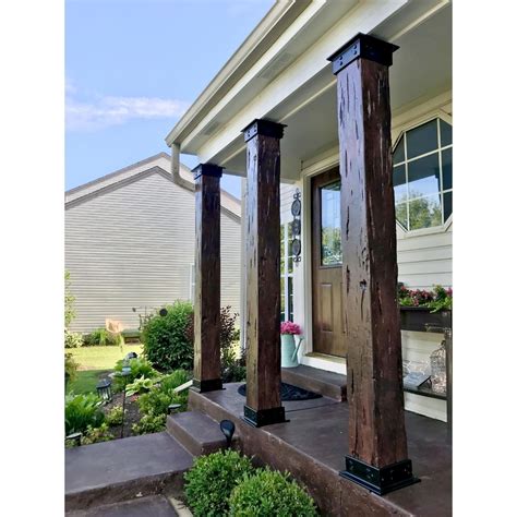 Cedar Porch Column Wraps