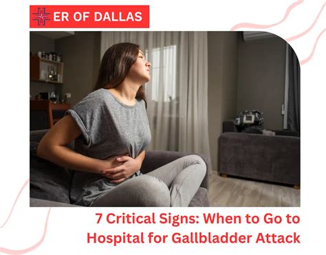 7 key signs: When to Go to Hospital for Gallbladder Attack