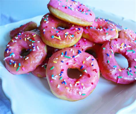 Pink Donut With Sprinkles