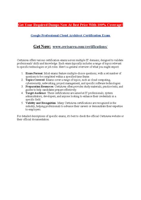 Google Professional Cloud Architect Certification Exam - Get Your ...