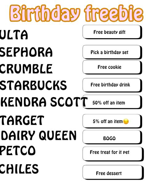 10 Freebies ideas in 2025 | teen life hacks, cute birthday ideas, free ...