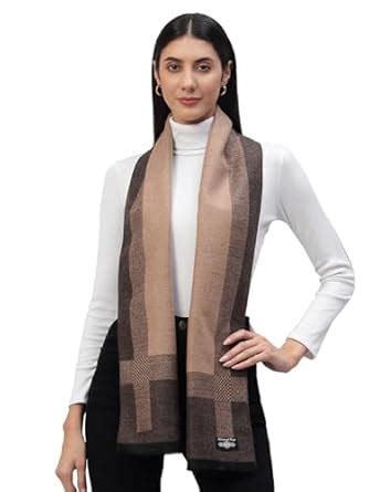 Buy Ravaiyaa - Attitude is everything Reversible Wool Scarves Striped ...