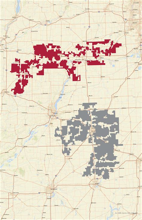 Service Territory Map - Corn Belt Energy