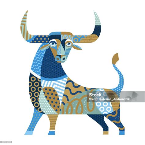 Bull Vector Illustration Year Of The Bull Stock Illustration - Download ...