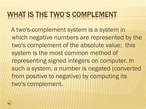 Image result for Two Complement