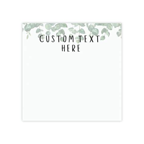 Custom Post-it® Note Pads, Sticky Notes Business Logo Personalize ...