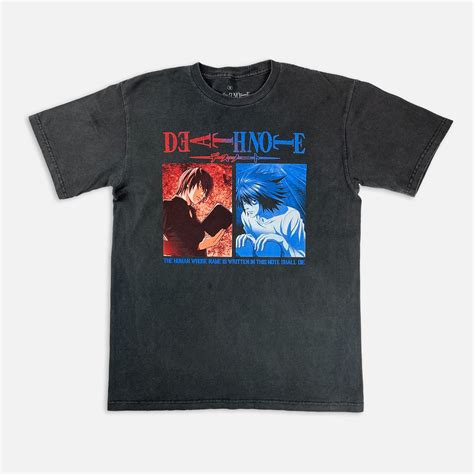 Death Note - Light and L T-shirt - Crunchyroll Exclusive | Crunchyroll ...