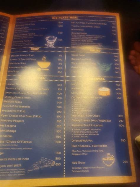 Menu at All in 1 - Pure Jain., Mumbai