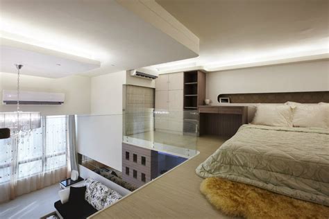 33平方米现代简约阁楼卧室装修效果图_太平洋家居网图库