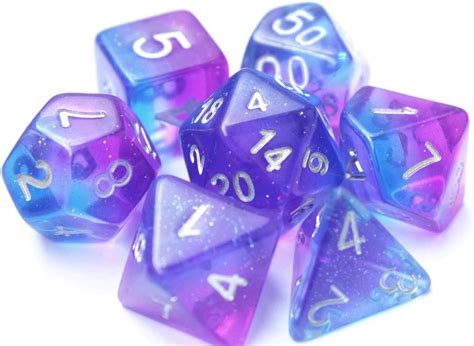 Buy DND Dice Set,Aurora Dice RPG Polyhedral Dice Fit Dungeons and ...