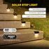 Solar Stair Step Lights | perfect for stairs, steps, and pathways ...