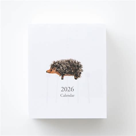 Hobonichi Weeksdays Daily Desk Calendar 2026, 12-Month Daily Planner ...