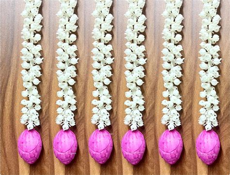 Buy Kapoor Crafts 10 Pcs Artificial Sola Wood Paper Fake Lotus Bud ...