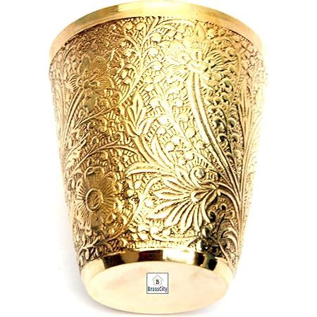 Buy Brass Globe MEDIUM BRASS GLASS | MEDIUM PITAL GLASS | TABLEWARE ...