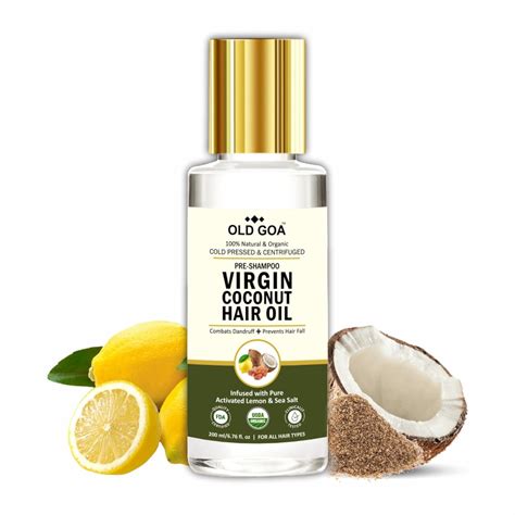 LDGOA Virgin Coconut Hair Oil For Healthy Long Hair | Silky & Stronger ...