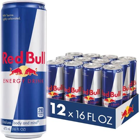 Red Bull Energy Drink - 12 pack, 16 fl oz cans | Ubuy India