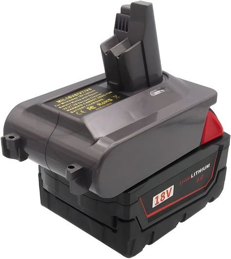 Milwaukee M18 To Dyson V6 V7 V8 & DC58 DC59 Battery Converter / Adapter